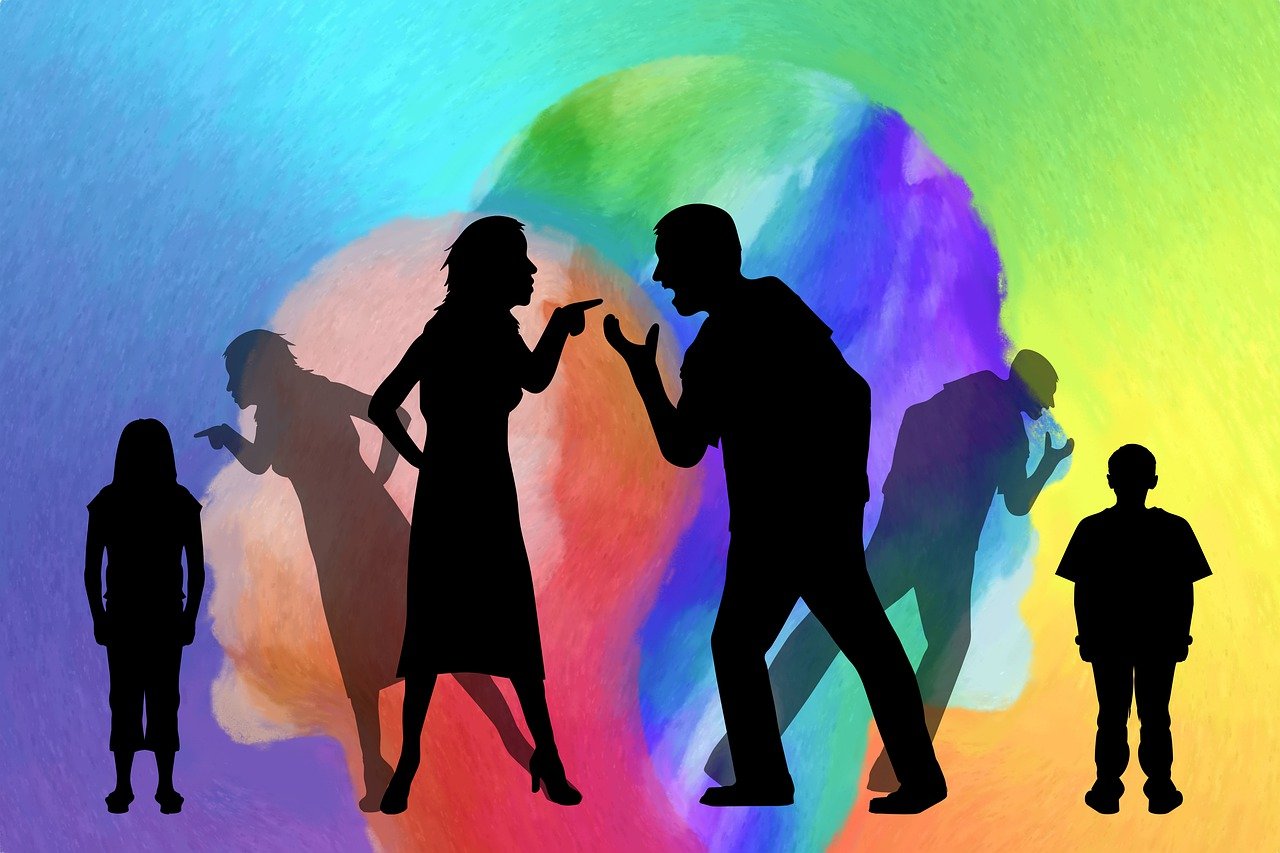 parents forget adolescence. dispute in the family